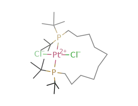 trans-[Pt(1,12-bis(di-t-butylphosphino)decane)Cl<sub>2</sub>]