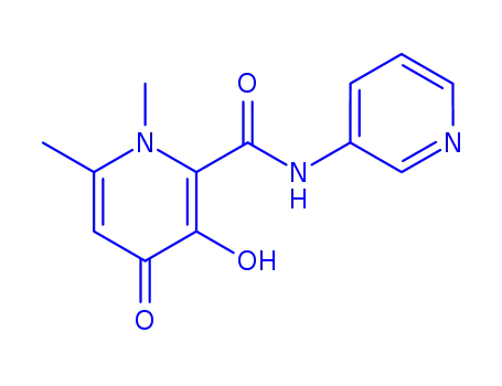 Molecular Structure of 733731-21-0 (2-Pyridinecarboxamide,1,4-dihydro-3-hydroxy-1,6-dimethyl-4-oxo-N-3-)