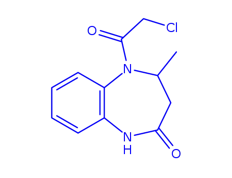 5-(CHLOROACETYL)-4-METHYL-1,3,4,5-TETRAHYDRO-2H-1,5-BENZODIAZEPIN-2-ONE