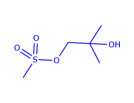 Molecular Structure of 74792-80-6 (2-Methyl-1,2-propanediol 1-methanesulfonate)
