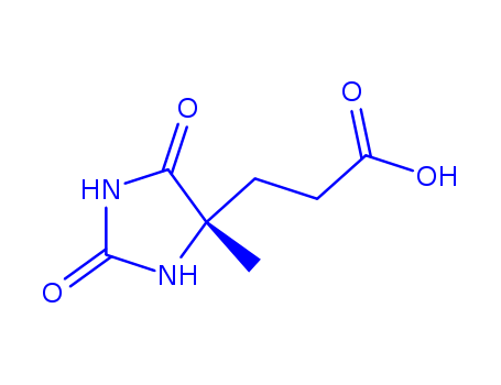 3-(4-methyl-2,5-dioxo-imidazolidin-4-yl)propanoic acid