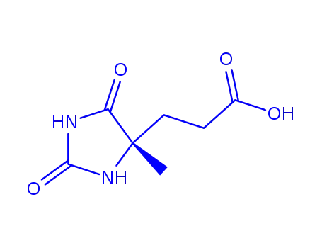 3-(4-methyl-2,5-dioxo-imidazolidin-4-yl)propanoic acid