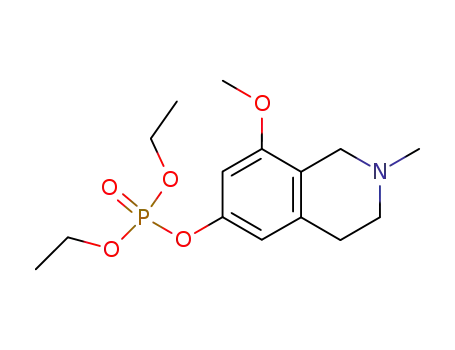Diathyl-(8-methoxy-2-methyl-1,2,3,4-tetrahydroisochinolin-6-yl)-phosphat