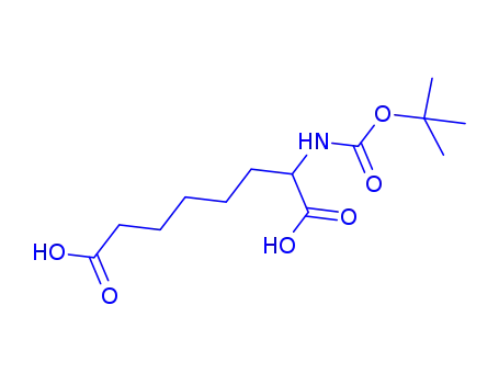 Molecular Structure of 292642-79-6 (Boc-DL-Asu-OH)