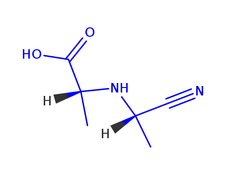 알라닌, N-(1-시아노에틸)-(9CI)