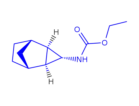 Molecular Structure of 7583-38-2 (Tricyclo[3.2.1.02,4]octane-3-carbamic acid, ethyl ester, anti-3,exo- (7CI,8CI))