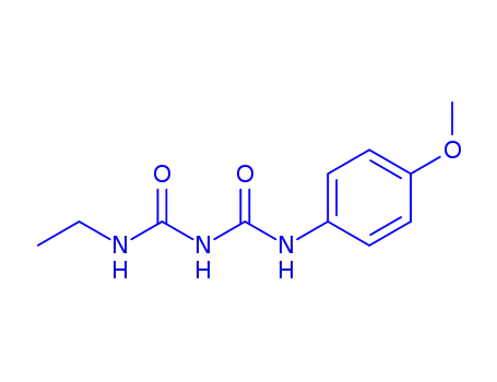 1-Ethyl-5-(4-methoxyphenyl)biuret
