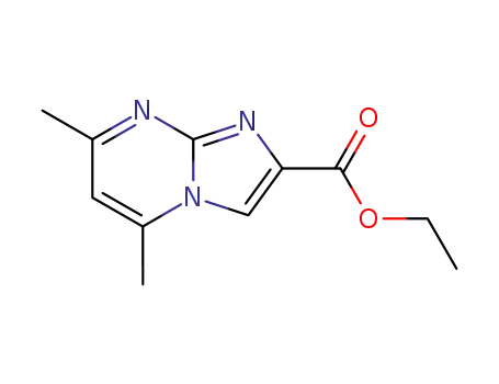 Imidazo[1,2-a]pyrimidine-2-carboxylic acid, 5,7-dimethyl-, ethyl ester