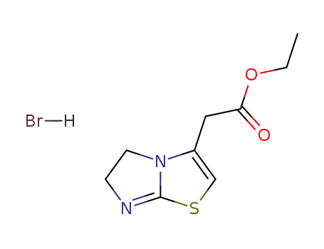 Bromhydrate de ( dihydro-5,6 imidazo<2,1-b>thiazolyl-3) acetate d'ethyle