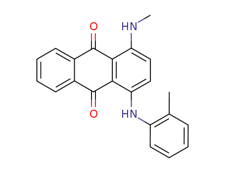 1-(Methylamino)-4-[(2-methylphenyl)amino]anthraquinone
