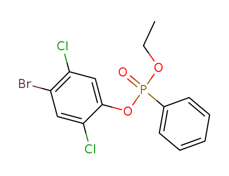 Phosphonic acid,phenyl-, 4-bromo-2,5-dichlorophenyl ethyl ester (8CI,9CI)