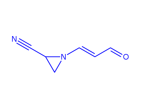 2-AZIRIDINECARBONITRILE,1-(3-OXO-1-ALLYL)-