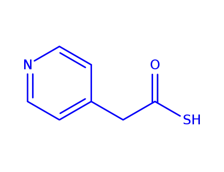Molecular Structure of 765844-51-7 (4-Pyridineethanethioicacid(9CI))