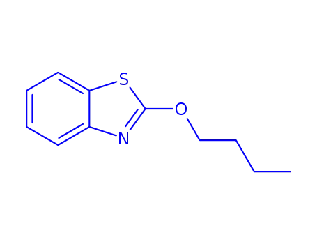 Molecular Structure of 75866-97-6 (Benzothiazole, 2-butoxy- (9CI))