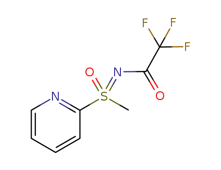 N-(trifluoroacetyl)-S-methyl-S-(2-pyridyl)sulfoximine