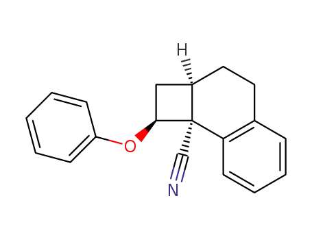 endo-1-phenoxy-1,2,2a,3,4,8b-hexahydrocyclobut<a>naphthalene-8b-carbonitrile