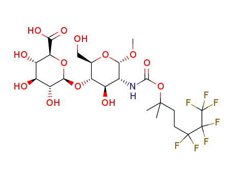 C<sub>22</sub>H<sub>32</sub>F<sub>7</sub>NO<sub>13</sub>