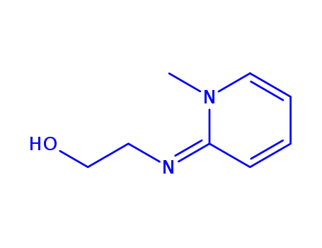 Molecular Structure of 779273-36-8 (Ethanol, 2-[(1-methyl-2(1H)-pyridinylidene)amino]- (9CI))