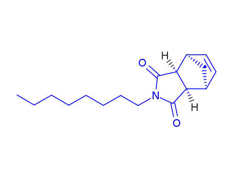 Molecular Structure of 7786-80-3 (1,2,3,6-tetrahydro-N-octyl-3,6-methanophthalimide)