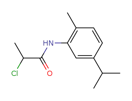 2-chloro-propionic acid-(5-isopropyl-2-methyl-anilide)