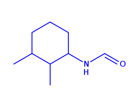 Molecular Structure of 775343-29-8 (Formamide, N-(2,3-dimethylcyclohexyl)- (9CI))
