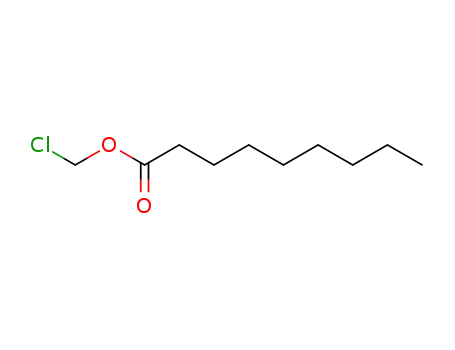 Molecular Structure of 77877-95-3 (Nonanoic acid, chloromethyl ester)