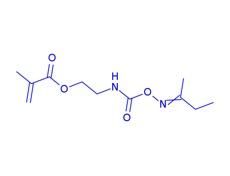 2-Propenoic acid, 2-methyl-, 2-(1-methylpropylidene)aminooxycarbonylaminoethyl ester
