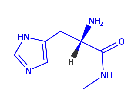 1H-Imidazole-4-propanamide,  -alpha--amino-N-methyl-  (9CI)