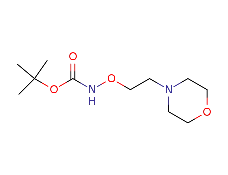 Carbamic acid, [2-(4-morpholinyl)ethoxy]-, 1,1-dimethylethyl ester
