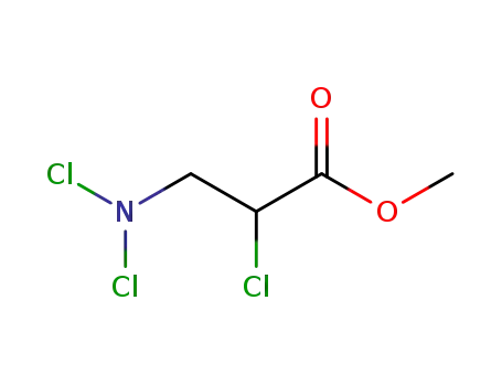 Propanoic acid, 2-chloro-3-(dichloroamino)-, methyl ester