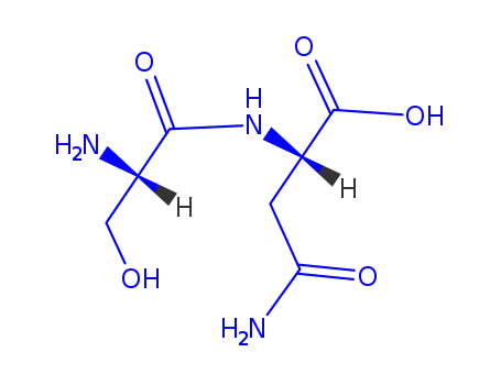 Molecular Structure of 81466-41-3 (H-SER-ASN-OH)