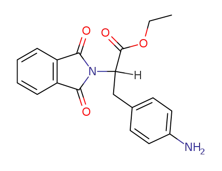 4-amino-<i>N</i>,<i>N</i>-phthaloyl-<i>DL</i>-phenylalanin-ethyl ester