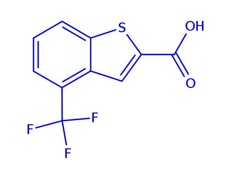 4-(트리플루오로메틸)벤조[b]티오펜-2-카르복실산