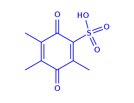 1,4-CYCLOHEXADIENE-1-SULFONIC ACID 2,4,5-TRIMETHYL-3,6-DIOXO-