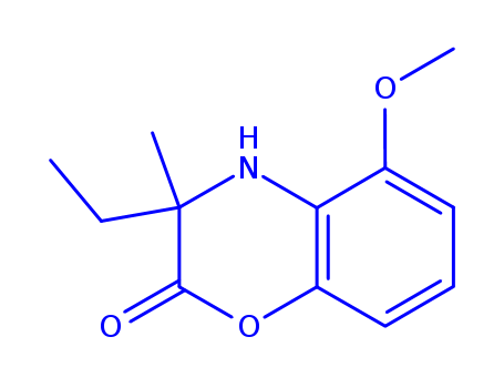 3-ETHYL-3,4-DIHYDRO-5-METHOXY-3-METHYL-2H-1,4-BENZOXAZIN-2-ONE