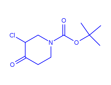 3-Chloro-4-oxo-piperidine-1-carboxylic acid tert-butyl ester