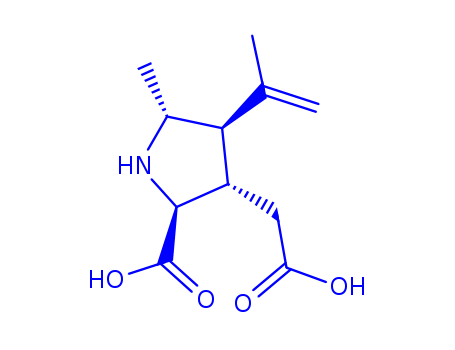 3-PYRROLIDINEACETIC ACID,2-CARBOXY-5-METHYL-4-(1-METHYLVINYL)-,(2R,3R,4R,5R)-REL-