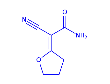 아세트아미드, 2-시아노-2-(디히드로-2(3H)-푸라닐리덴)-