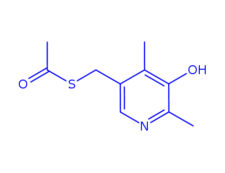Ethanethioic acid,S-[(5-hydroxy-4,6-dimethyl-3-pyridinyl)methyl] ester