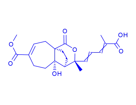 Molecular Structure of 82601-41-0 (Pseudolaric Acid C)