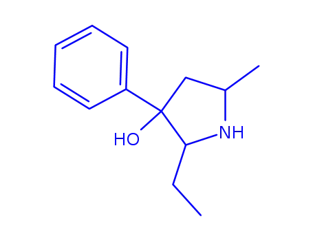 3-Pyrrolidinol,2-ethyl-5-methyl-3-phenyl-(9CI)