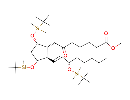 6-oxo-PGF<sub>1α</sub>-tri-t-butyldimethylsilil ether