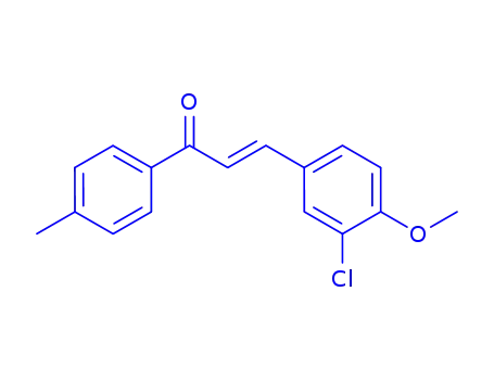 (E)-3-(3-CHLORO-4-METHOXYPHENYL)-1-(4-METHYLPHENYL)-2-PROPEN-1-ONE