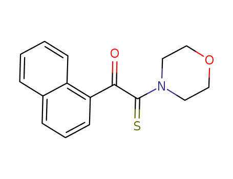 2-morpholino-1-(naphthalen-1-yl)-2-thioxoethanone