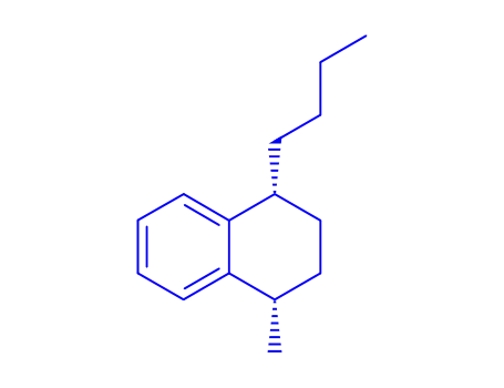Molecular Structure of 85721-23-9 (1-butyl-1,2,3,4-tetrahydro-4-methylnaphthalene)