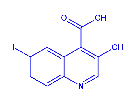 3-hydroxy-6-iodo-quinoline-4-carboxylic acid
