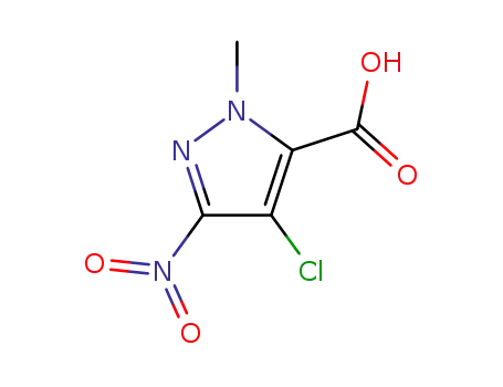 4-Chloro-1-methyl-3-nitro-1H-pyrazole-5-carboxylic acid