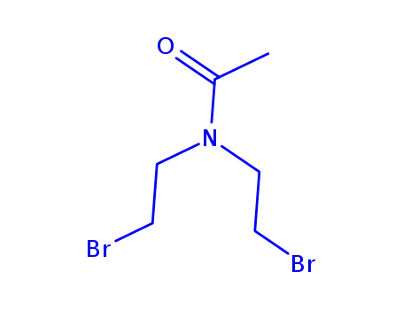Molecular Structure of 847380-82-9 (N,N-Bis(2-broMoethyl)acetaMide)