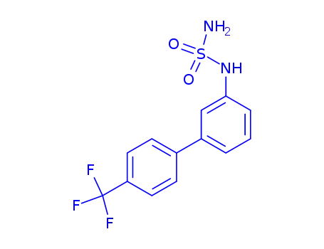 Molecular Structure of 858105-13-2 (Sulfamide, [4-(trifluoromethyl)[1,1-biphenyl]-3-yl]- (9CI))