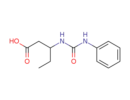 3-(<i>N</i>'-phenyl-ureido)-valeric acid